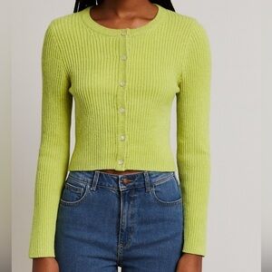 Apparis Brittney Ribbed Cardigan